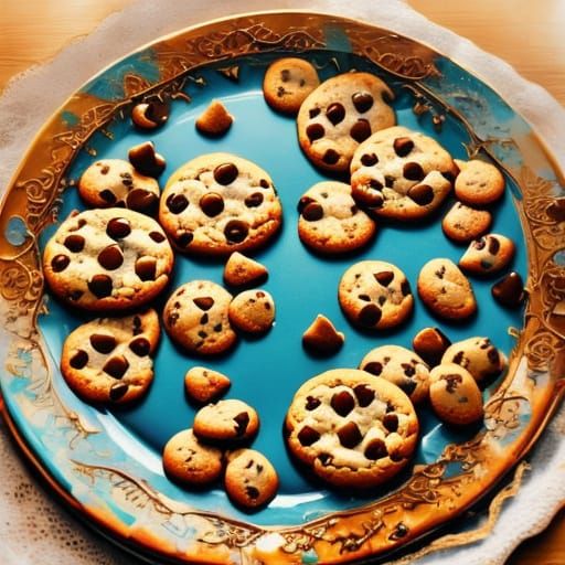 Surrealistic Still Life with Intricate Metalwork