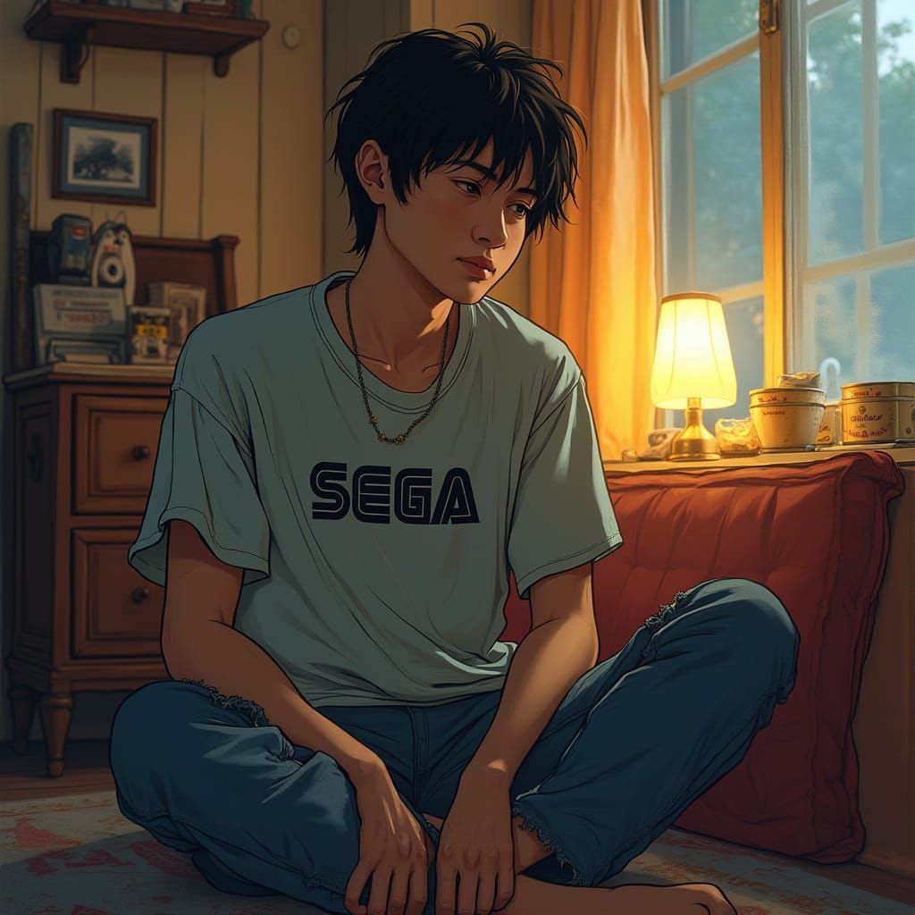 Nostalgic Adult in 90s Sega Scene