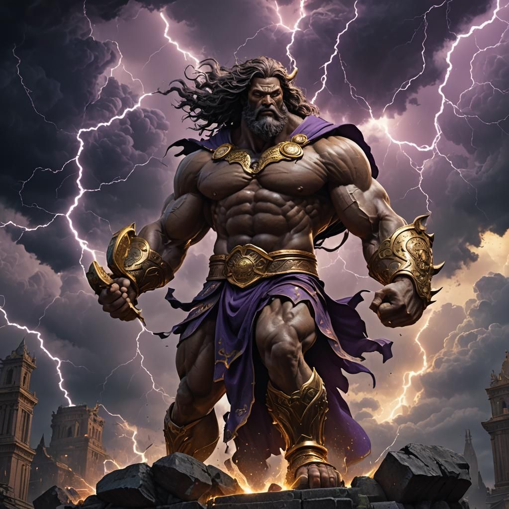 Hercules Formed From Thunder and Lightning