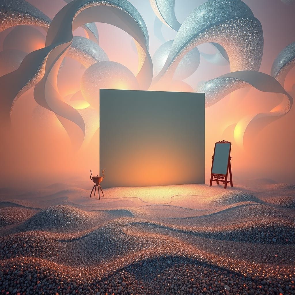 Mystical Realm Beckons in Surrealist Dreamscape