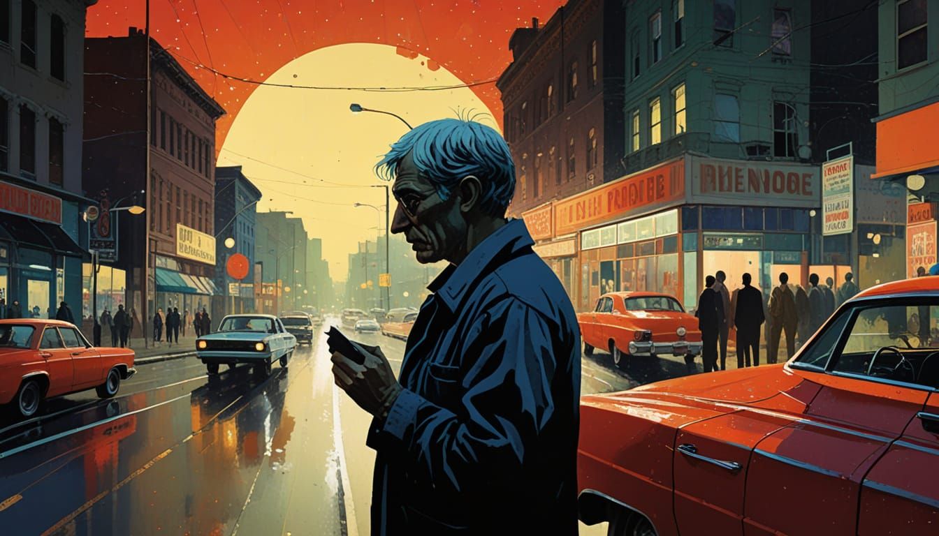 Awash in Emotion: Vivid Colors and Expressive Style