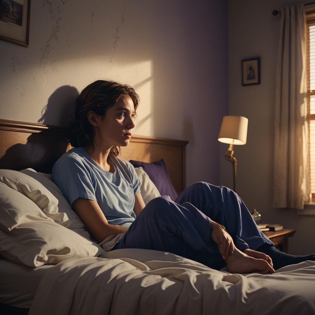 Person Lost in Thought: Digital Matte Painting