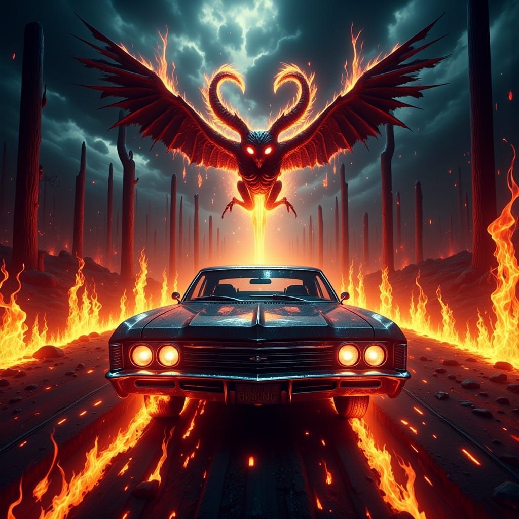 High-Octane Apocalypse in Cyberpunk Style