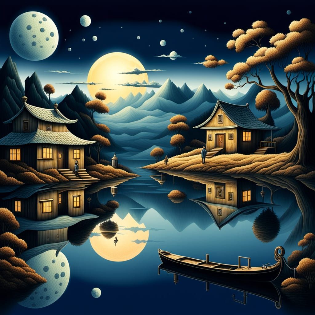 Surrealistic Key in Dreamlike Realism