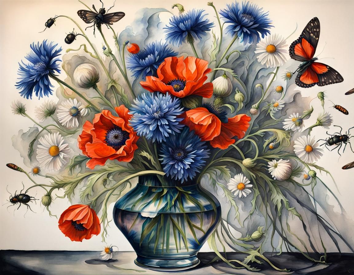 Flowers in vase