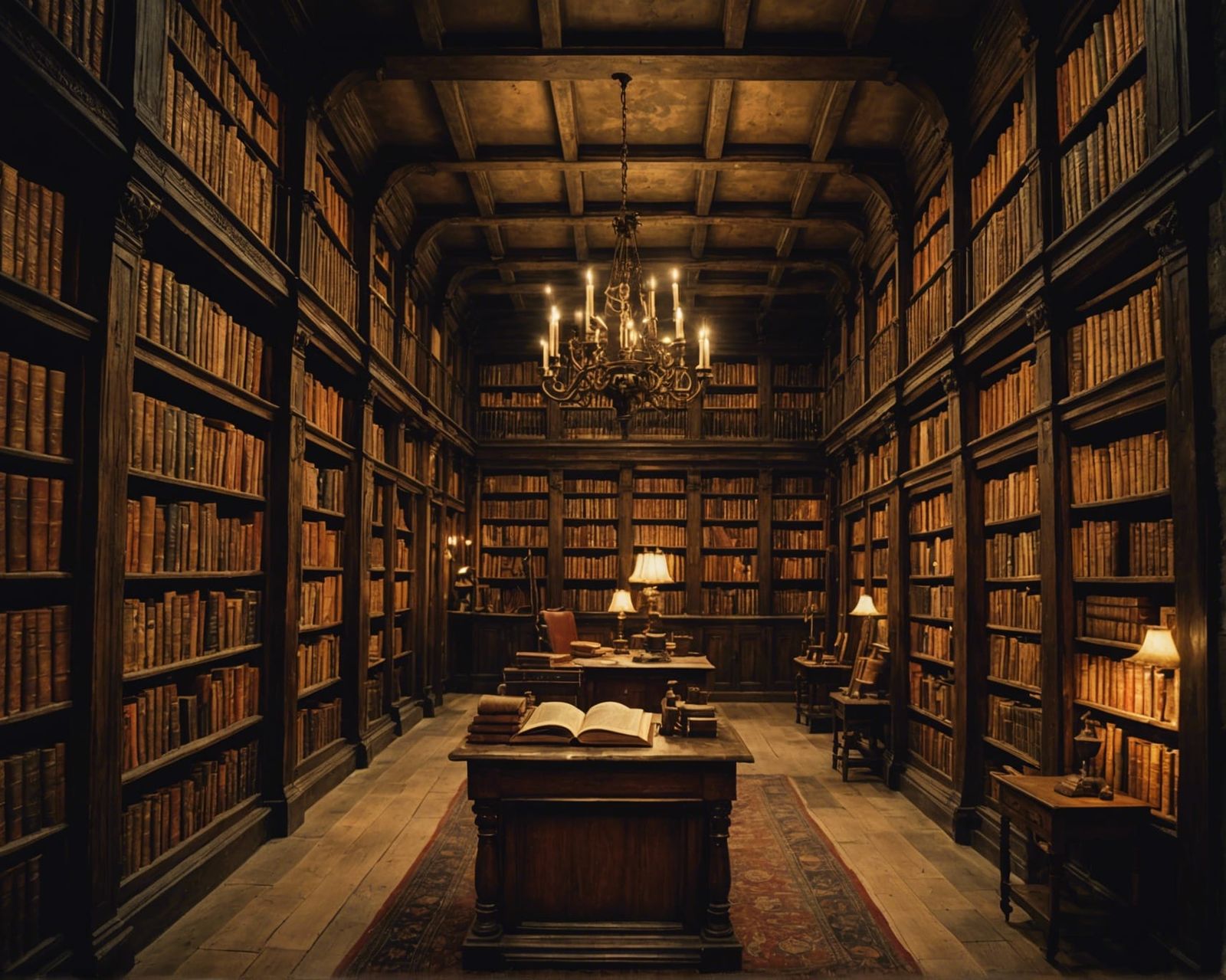Magical Medieval Library for Sorcerer: Cinematic Still