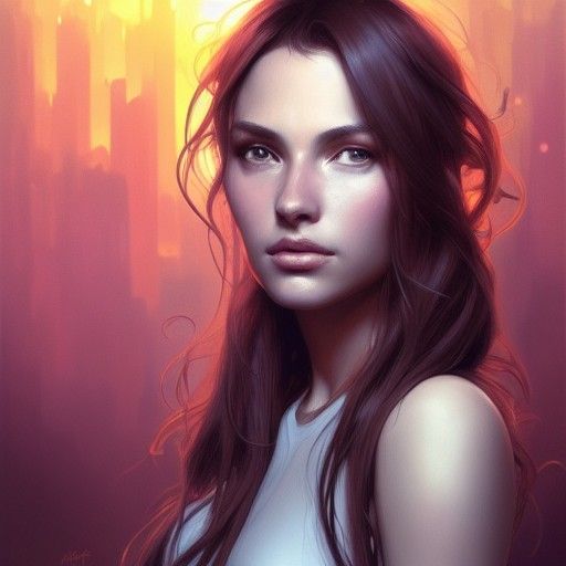 Detailed Portrait with Dynamic Lighting