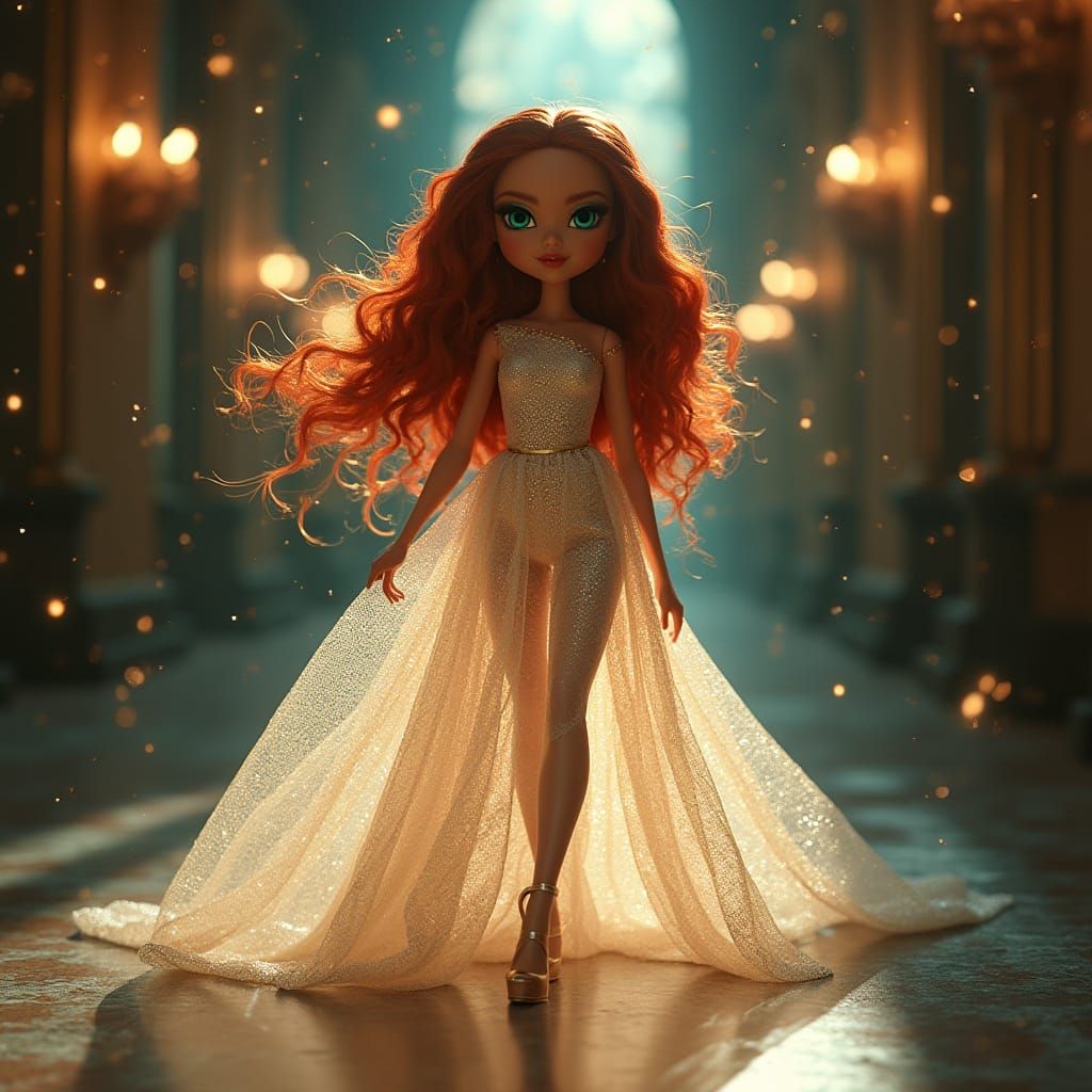 Bratz Doll Fashionista in Surrealist Galaxy Hall