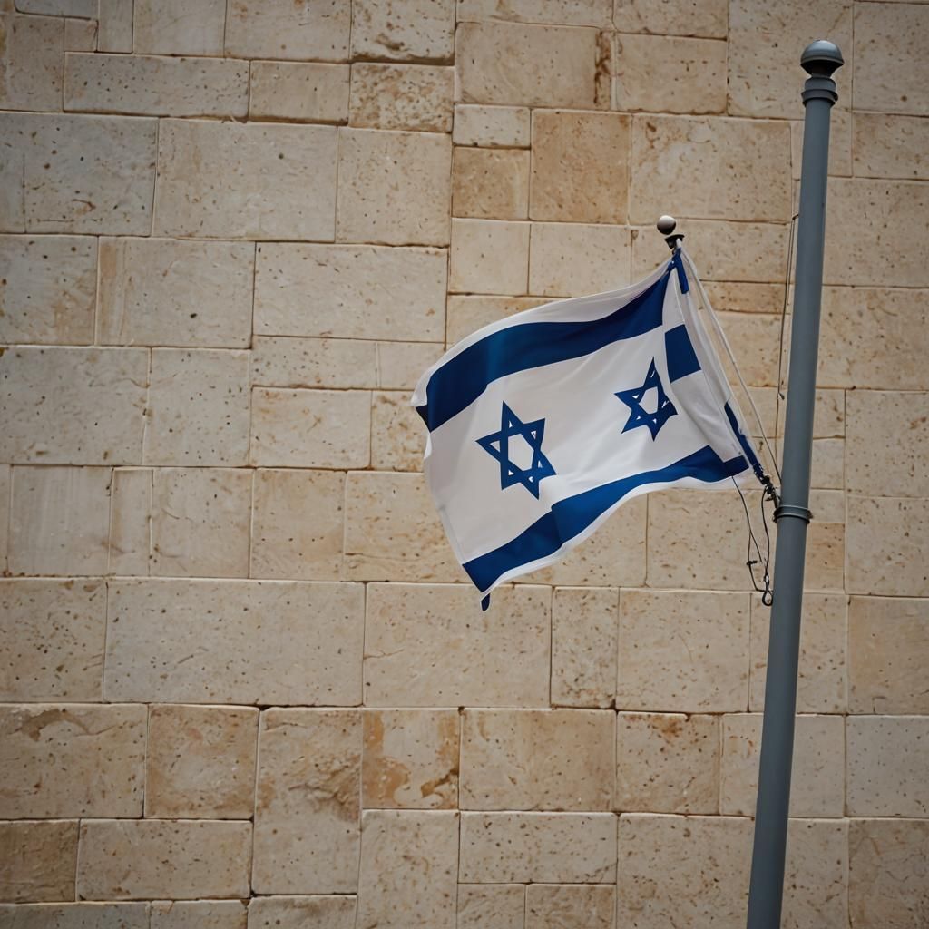 The Flag of Israel: Professional Photography