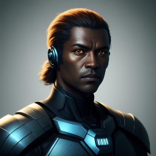 High-Tech Scanner Concept Art in 8K