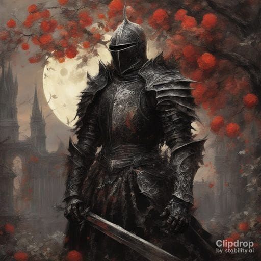 Abstract Depiction of a Darkened Soul