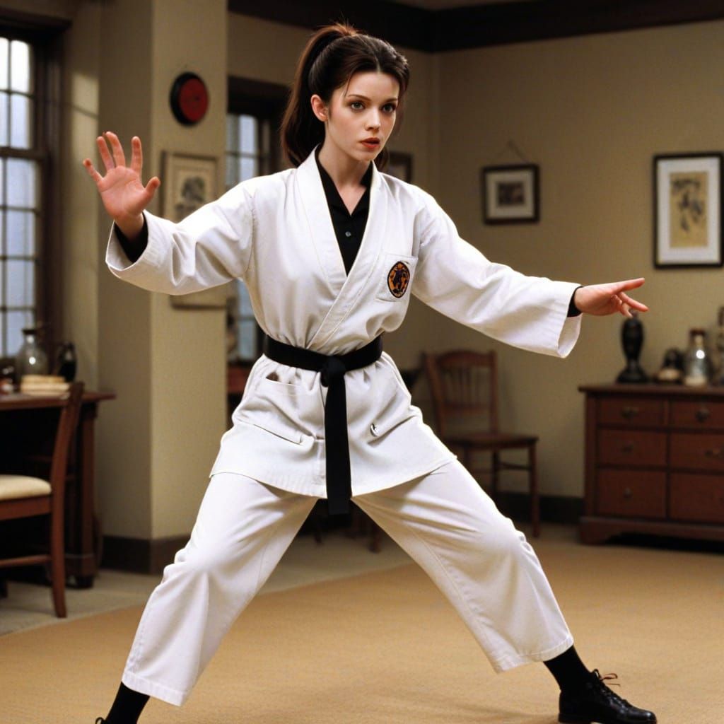 Teenage Actress Karate-Chops Dr. Claw in 90s TV Spoof