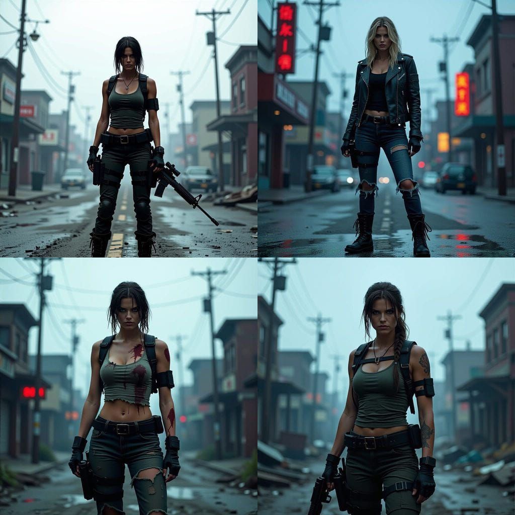 Tough Hero in Raccoon City