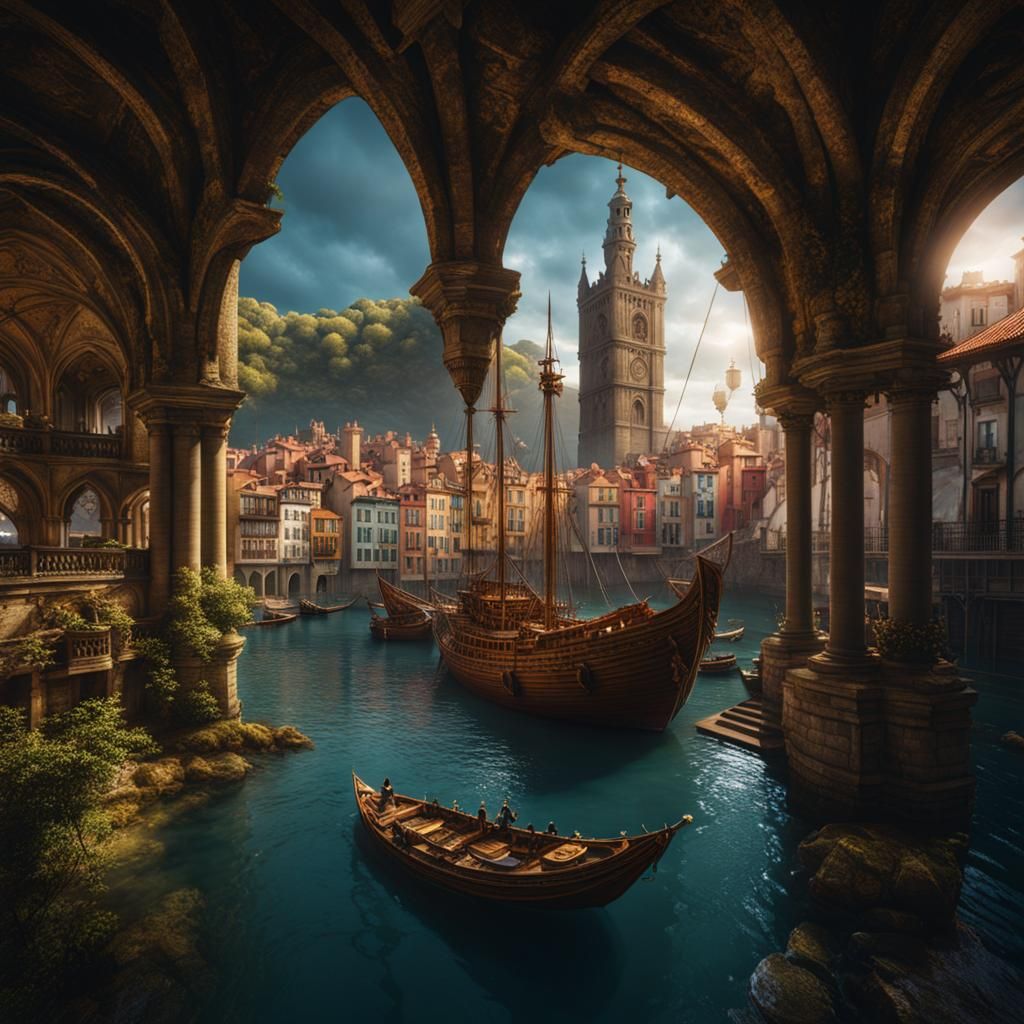 Hand Drowning off the Coast of Gijón, Spain