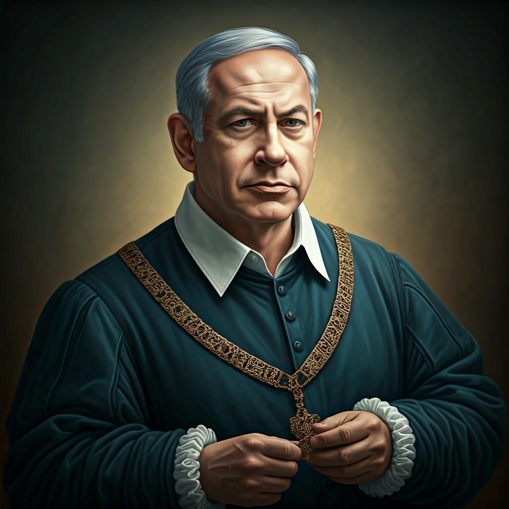 Renaissance Leader in Grandiose Renaissance Style