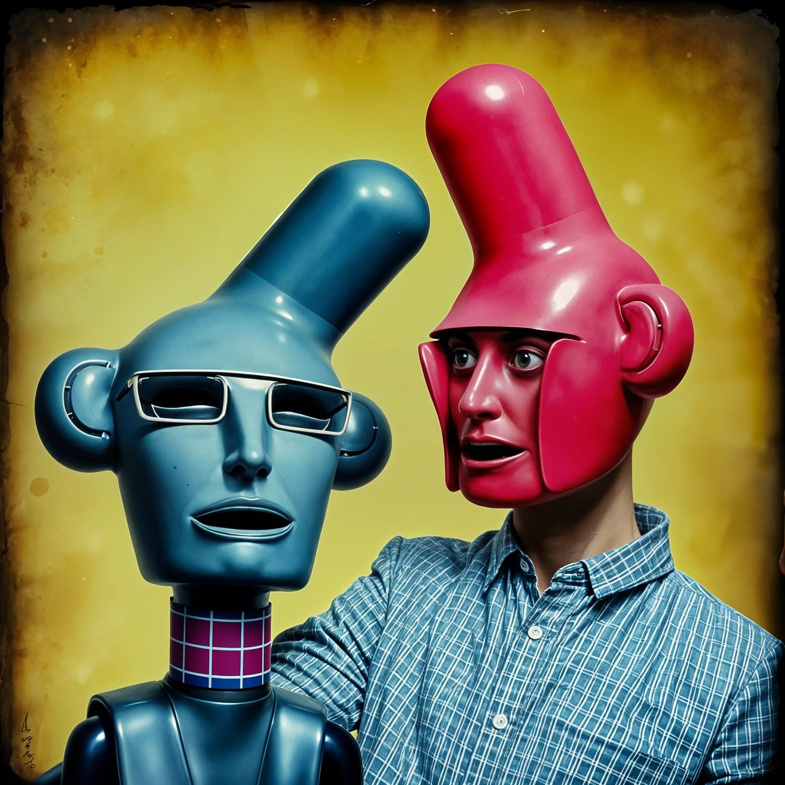 Surreal Men in High-Quality Photo