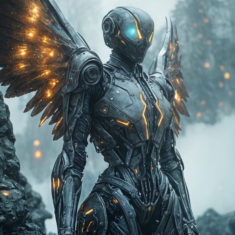 Lichtenberg Creature in Bio-Incandescent Armor