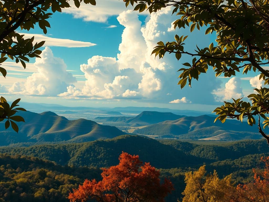 Hyper-Realistic Landscape Painting in Ultra-High Definition