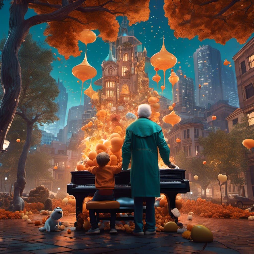 Archie Bunker Sings to Space Ghost: Hyperreal Art