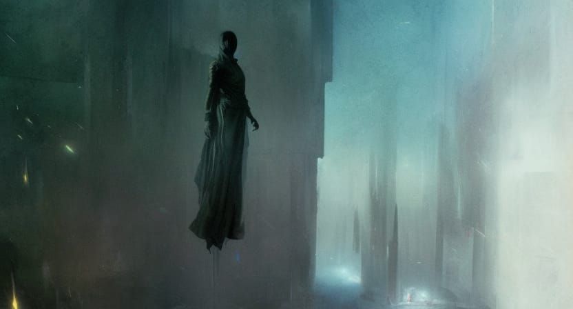 Sinister Vision of Nothingness in Digital Art