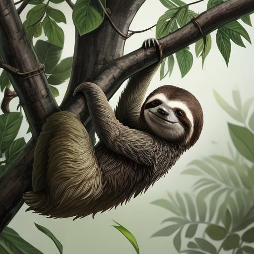 A Day in the Life of a Sloth
