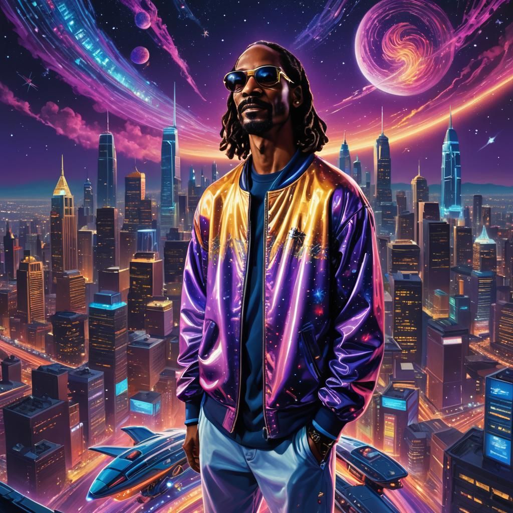 Snoop Dogg Abduction in No Man's Sky Style
