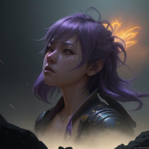 Miya Ryona Dark Fantasy Concept Art