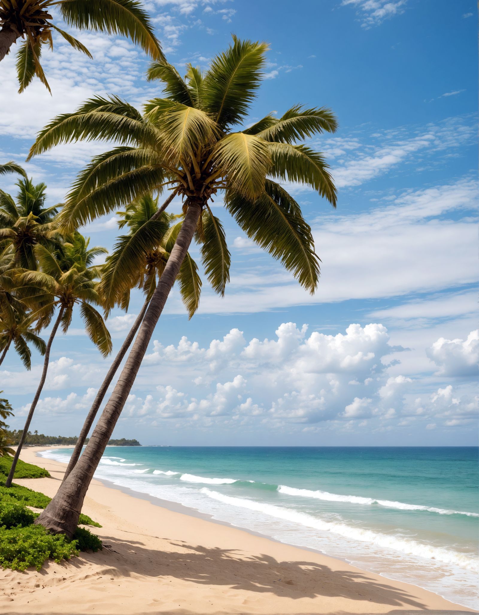 Surreal Coastal Scene in Hyperrealistic HDR Photography Styl...