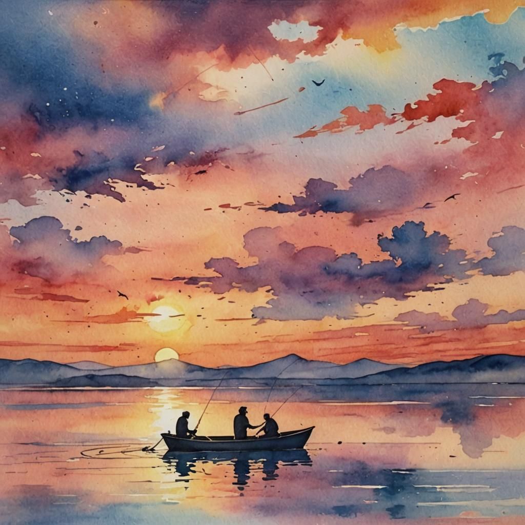 Fishing Until Sunset
