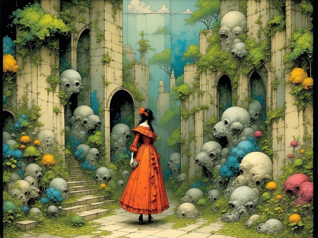 Magic City People and Spirit Animals in Dreamy Style