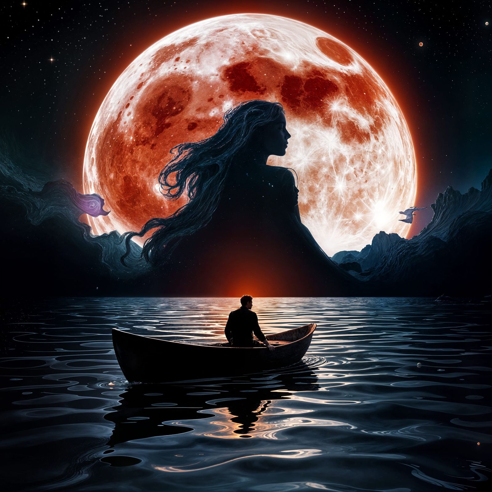 Love protector on sea