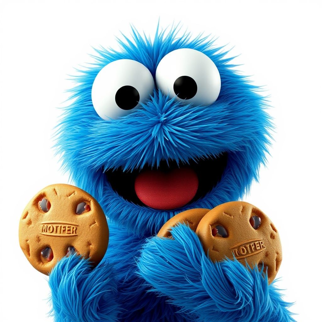 el mejor monstruo de mi infancia, el monstruo de las galleta...
