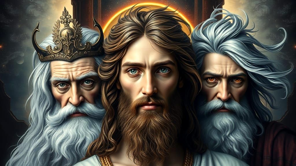Trinity - God the Father, Jesus Christ and the Holy Spirit