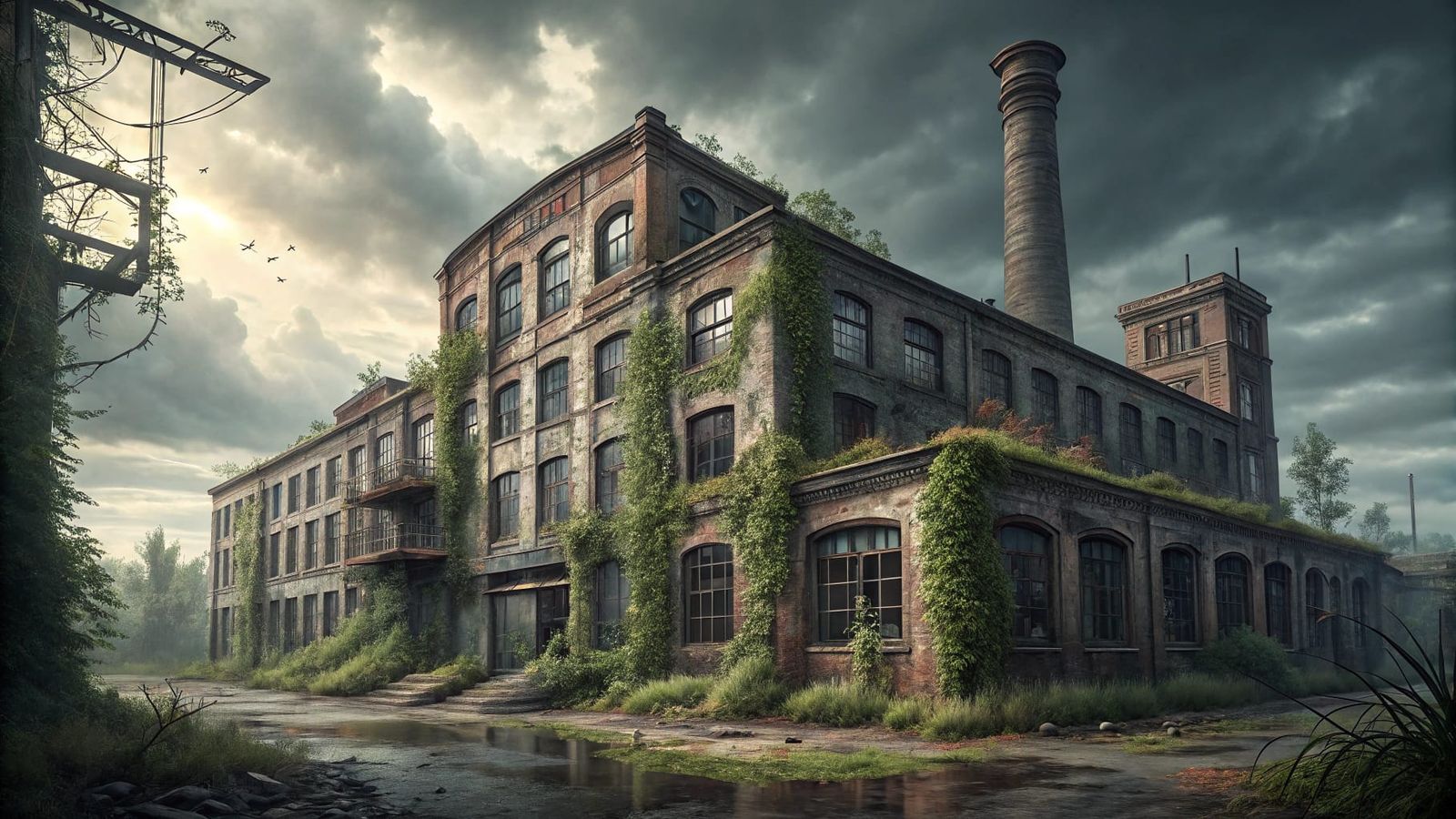 old victorian factory