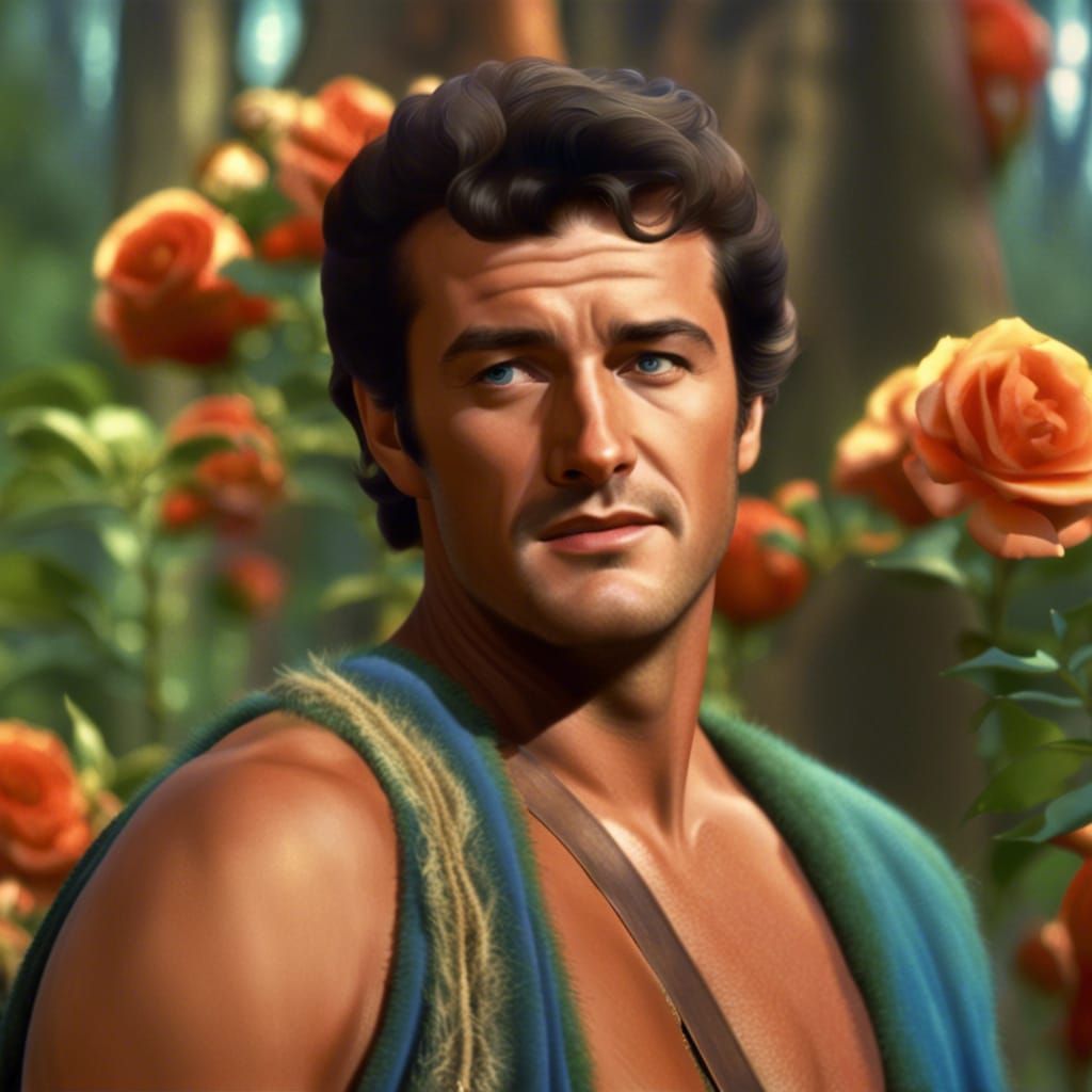 Rock Hudson as Robin Hood