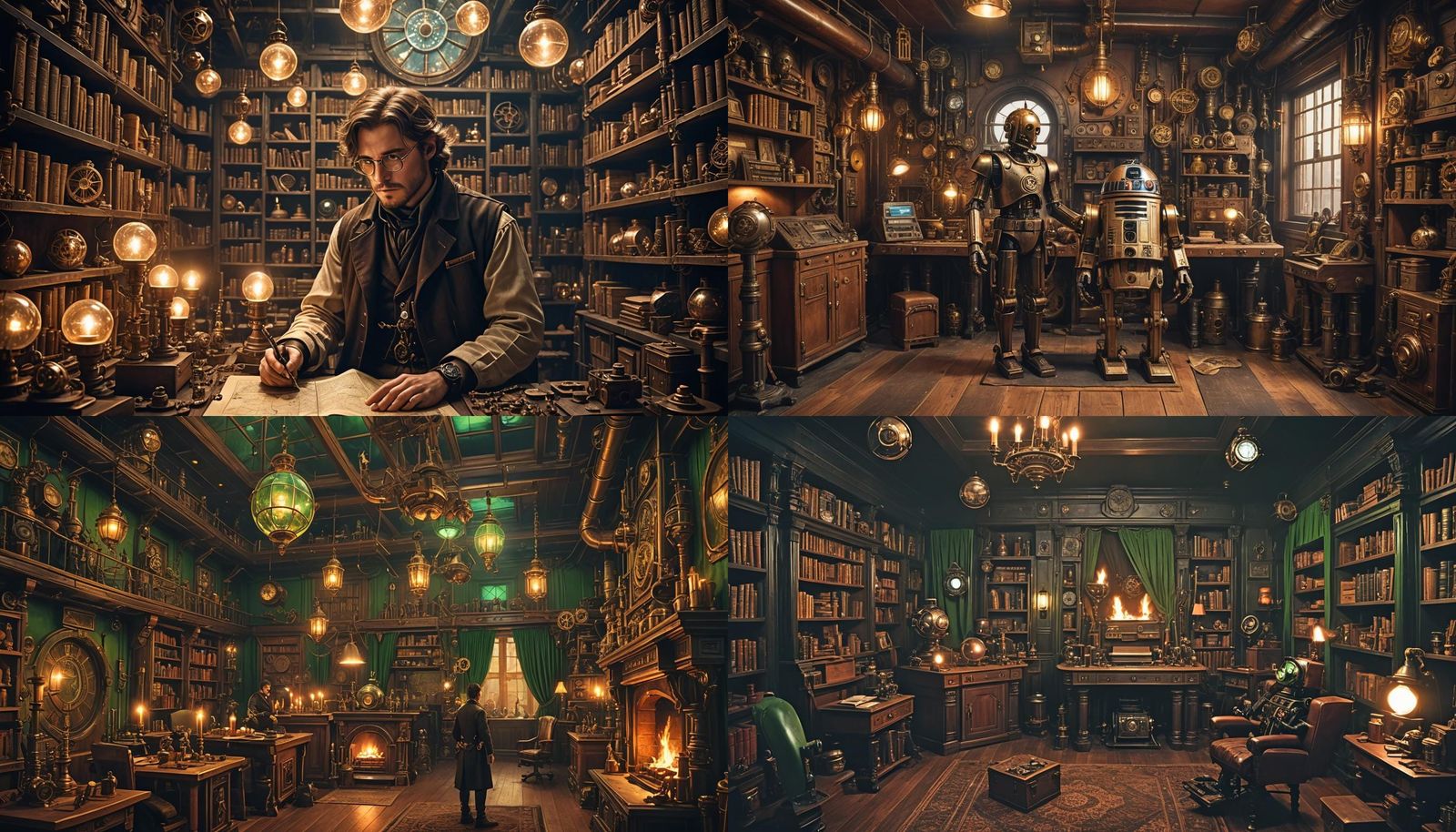 Dark Academia Star Wars Adventurer's Lodge
