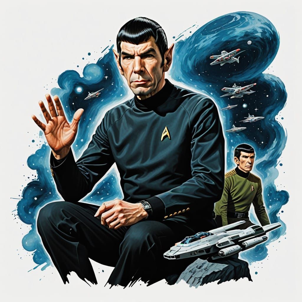 Starfleet Officer in Enterprise Uniform