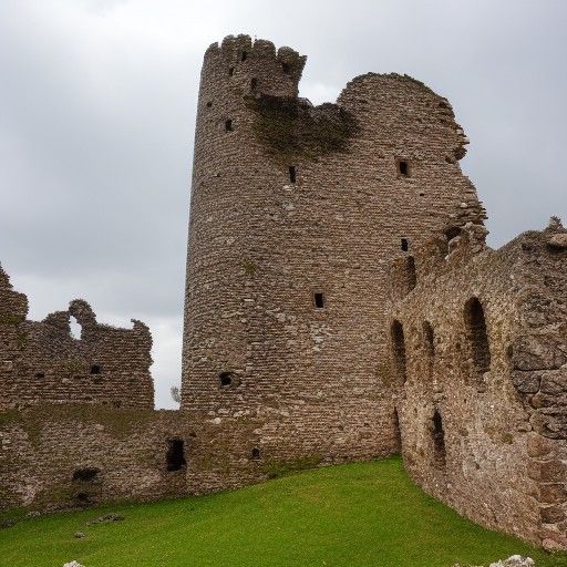Ruins of a medieval castle
