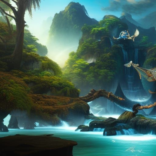 Avatar: Way of the Water - Detailed Matte Painting