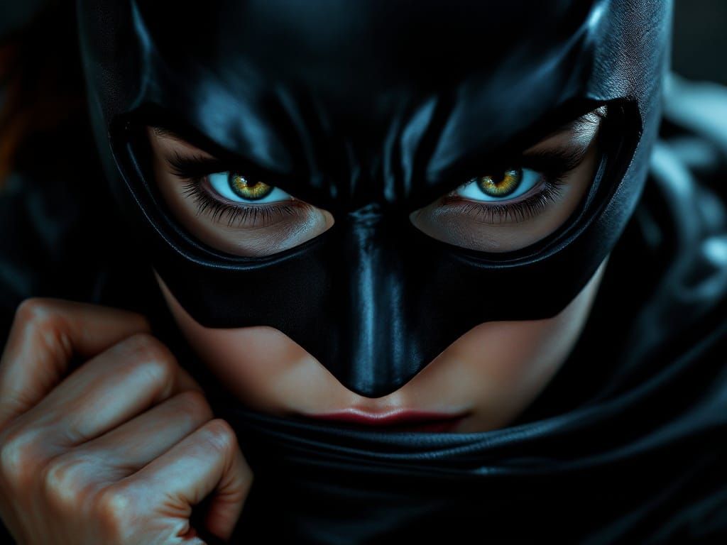 Barbara Gordon Unmasks: A Photorealistic Portrait