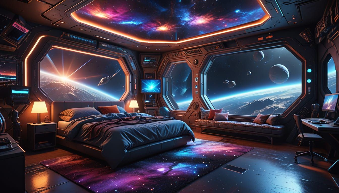 Cozy view into space