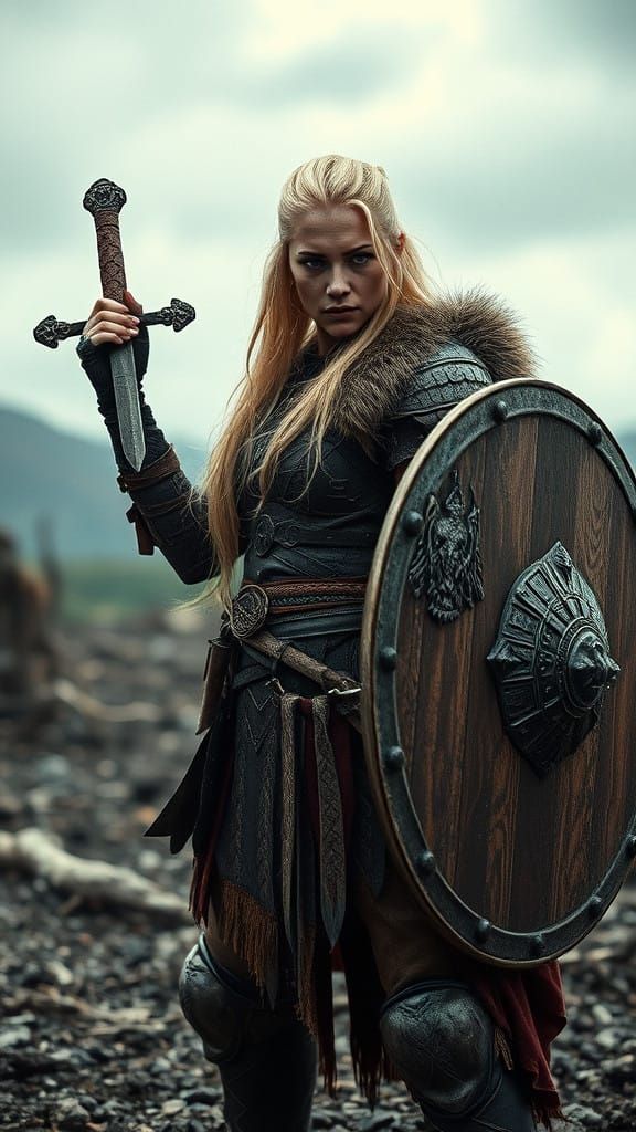 Nordic Warrior Goddess of Valhalla