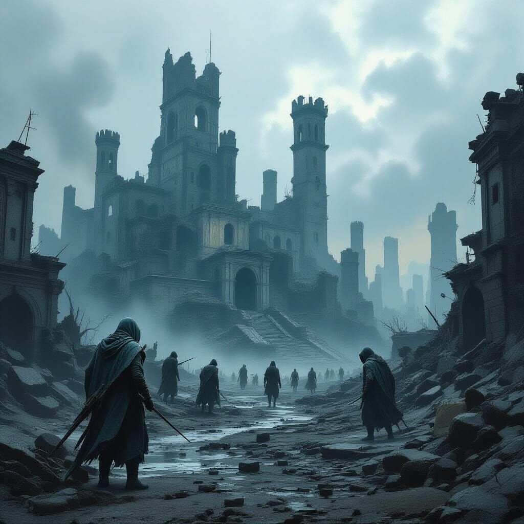 Desolate Fantasy World of Crumbling Kingdoms