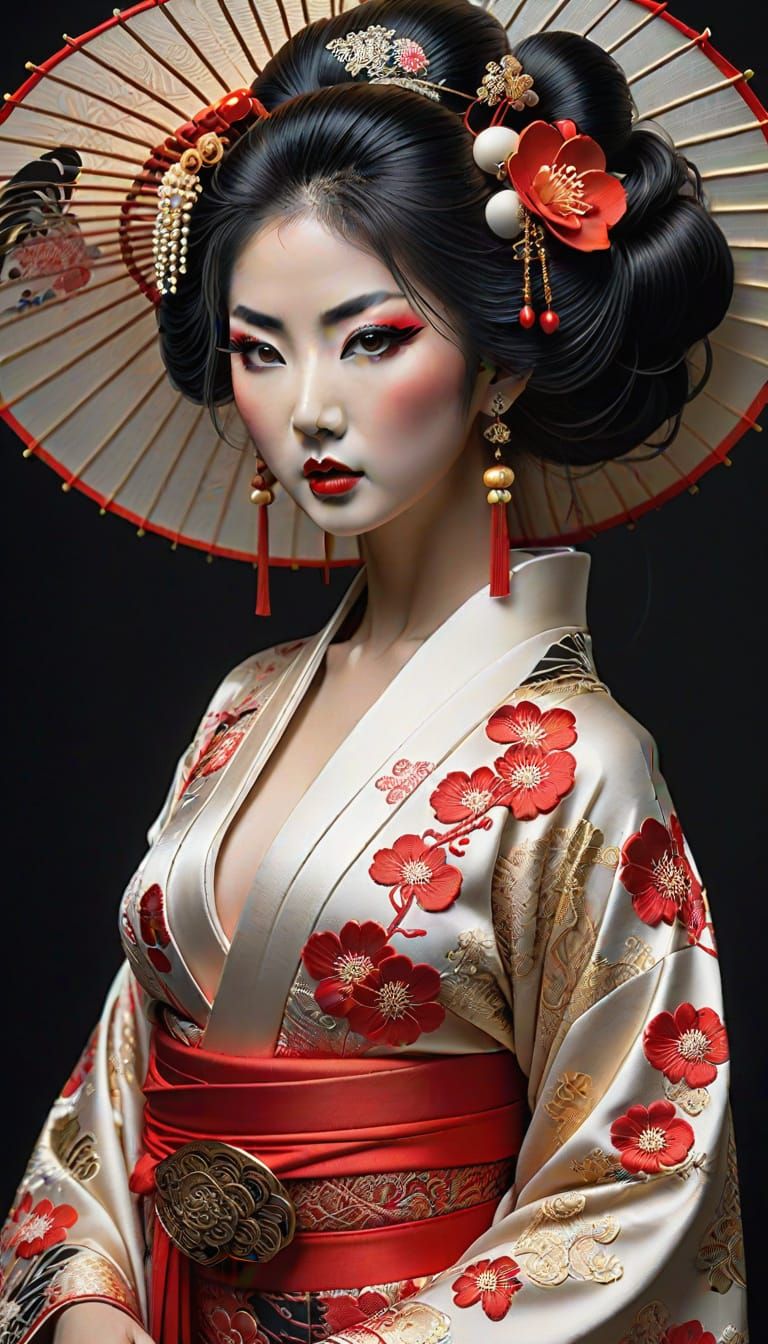 Surreal Calligraphy Masterpiece in Photorealistic Style