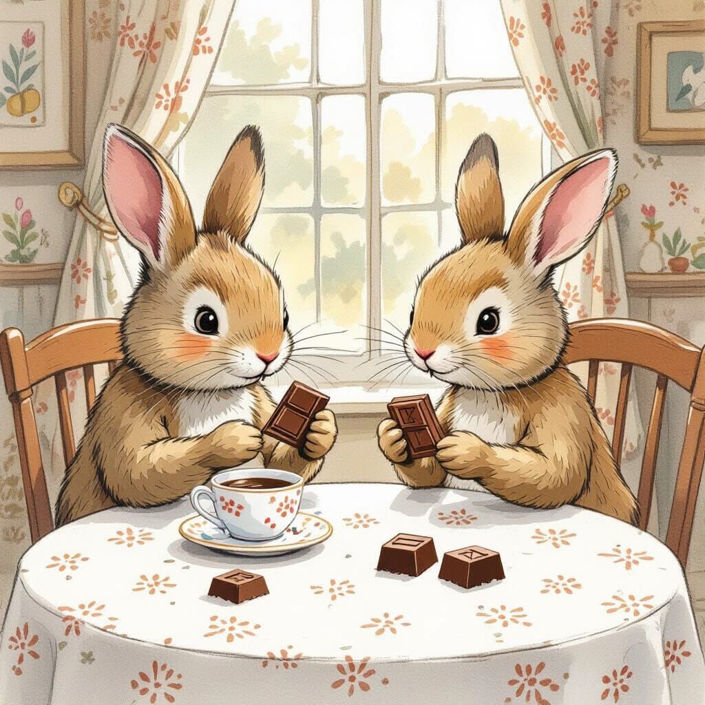 Zizo and Toto's Chocolate Math Lesson