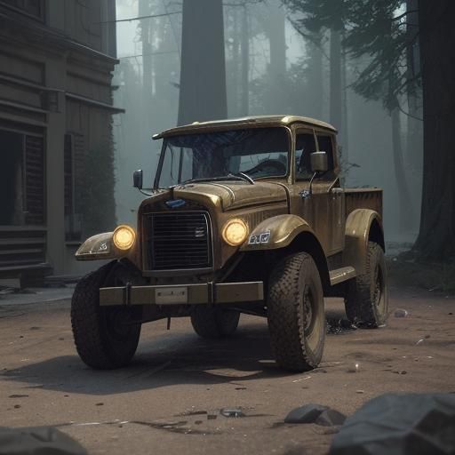 Ford 1999 in 3D Game Cinematic Style
