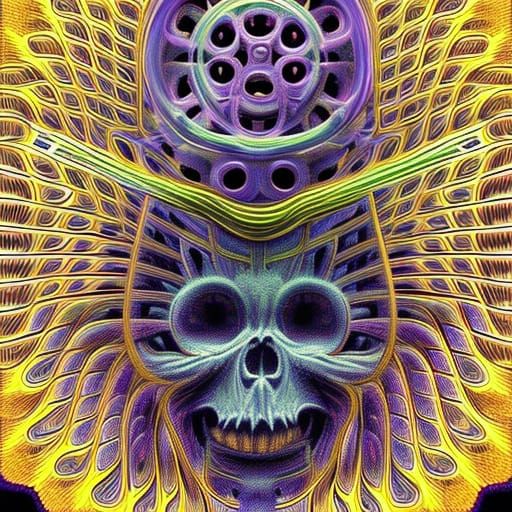 Surreal Omega Weed Yuppers in 8-bit Style