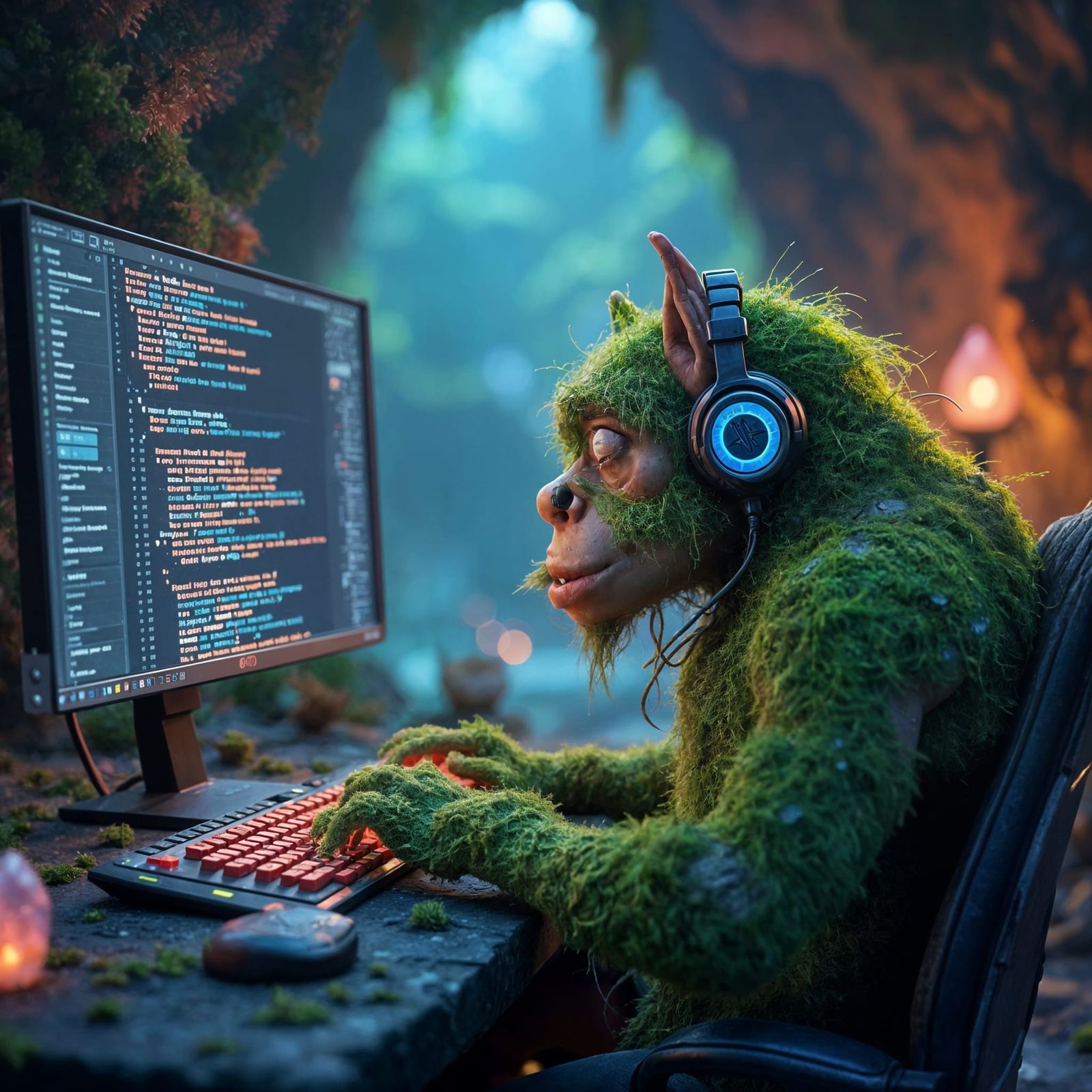 A code-monkey from the Underworld