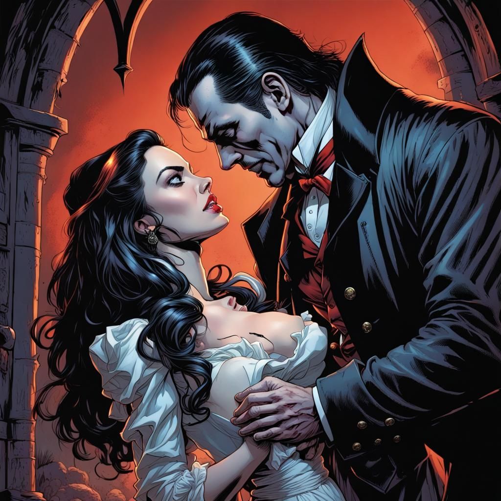 Van Helsing's Forbidden Love: A Comic Book Romance