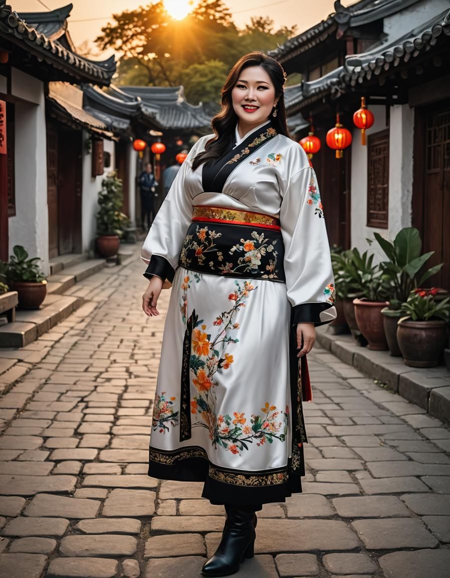 Stunning Chinese Beauty in Traditional Attire